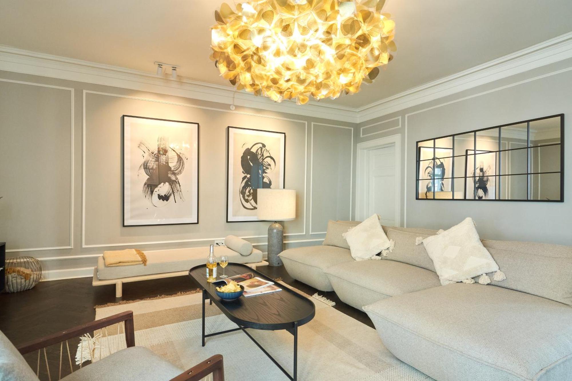Stylish Spacious Apartment W 3Br In Copenhagen City Luaran gambar